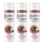 Gillette - Scheergel - Satin Care - Shea Butter Silk - 3 x 200ml