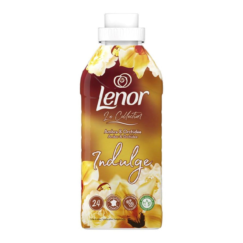 Lenor - Wasverzachter - Vloeibaar - Indulge - Amber & Orchidee - 24Wb/504ml