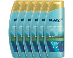 DERMAxPRO by Head & Shoulders - Kalmeert - Anti-roos Shampoo - Droge/Jeukende Hoofdhuid - Voordeelverpakking 6 x 225 ml