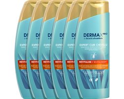 DERMAxPRO by Head & Shoulders - Revitaliseert - Anti-roos Shampoo - Droge Hoofdhuid - Voordeelverpakking 6 x 225ml