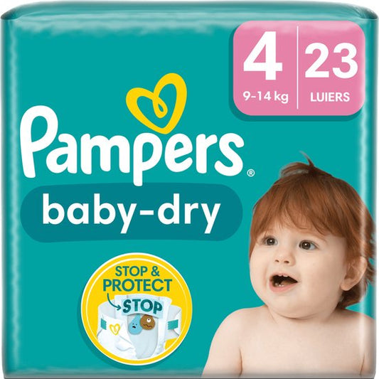 Pampers Baby Dry - Maat 4 - 23 Luiers