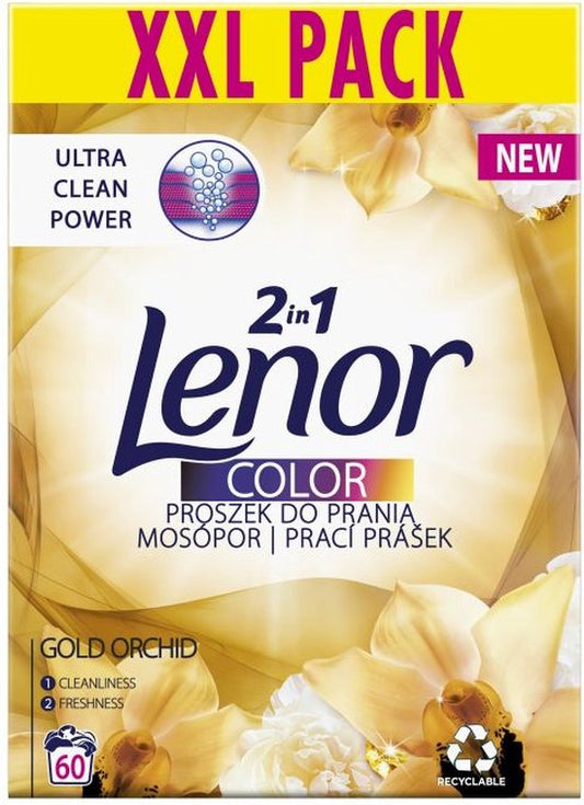 Lenor - Wasmiddel - Waspoeder - Color Powder - 60wb/3,3kg