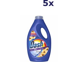 Dash Vloeibaar Wasmiddel Gouden Orchidee 5 x 26 Wasbeurten - 5 x 1170 ml - Voordeelverpakking