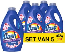 Dash Liquid wasmiddel 5x 26wasbeurten - 5x 1.170ml Gemberlelie & Guave