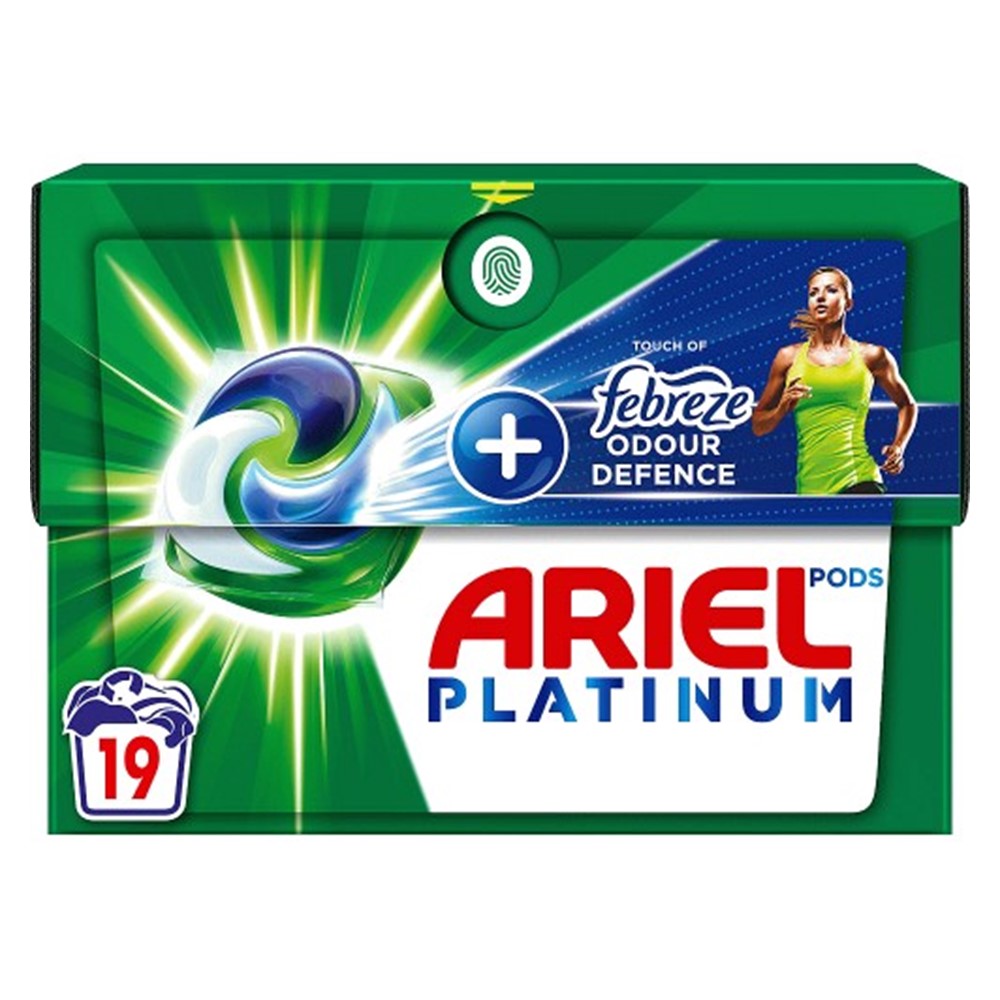 Ariel - Wasmiddel - Pods - All-in 1 Pods - Febreze Odour Defence - 19Wb/406,6g