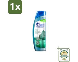 1 x Head & Shoulders - Anti-Roos Shampoo - Pure Intense - Kalmeert Jeuk - 250 ml- Anti-roos Shampoo - Jeuk Kalmeren - Schuppen Bestrijden - Menthol Shampoo - Schuppenvrij Haar