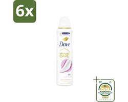 Dove Deodorant Spray - Soft Feel - 150 ml - Voordeelverpakking - 6 stuks - Deodorant spray - Zachte geur