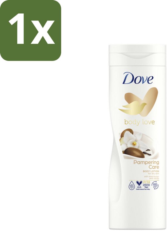 Dove Body Love Bodylotion - Pampering Care - Vanille & Sheabutter - 400 ml - 1 stuk