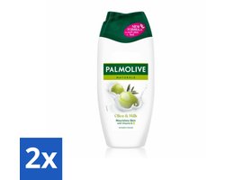 Palmolive Naturals - Olijf & Melk - Douchecrème - Natuurlijk & Verzachtend - 250 ml - Voordeelverpakking - 2 stuks