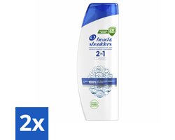 Head & Shoulders - Shampoo - 2-in-1 - Classic - 100% Roosvrij - 400 ml - Voordeelverpakking - 2 stuks