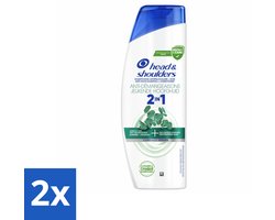 Head & Shoulders - Shampoo - 2-in-1 - Jeukende Hoofdhuid - Anti-Roos - 300 ml - Voordeelverpakking - 2 stuks