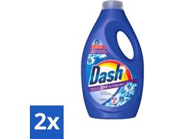 Dash - Lenor Collectie - Vloeibaar Wasmiddel - Witte en Gekleurde Was - Zeebries - 26 Wasbeurten - Voordeelverpakking - 2 stuks