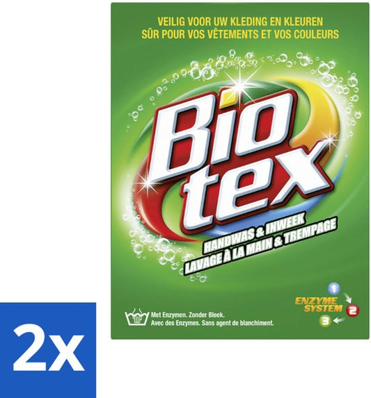 Biotex Handwas & Inweek Poeder 720 gr - Voordeelverpakking - 2 stuks