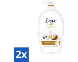 Dove - Handzeep - Pampering Care - Verzachtend - 250 ml - Voordeelverpakking - 2 stuks