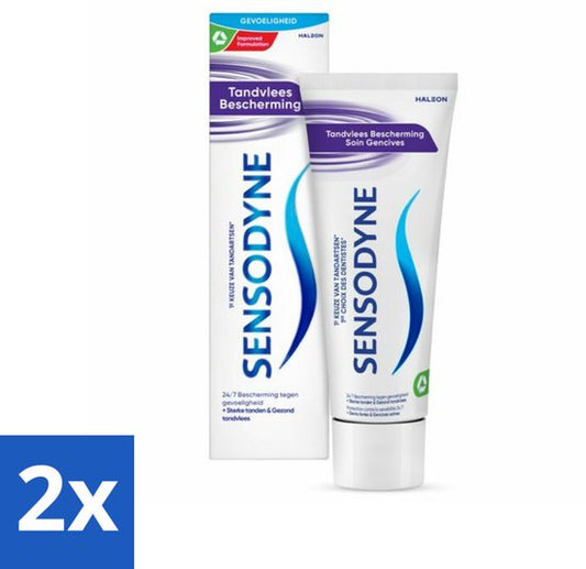 Sensodyne Tandpasta Gum Protection 75 ml - Voordeelverpakking - 2 stuks
