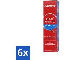 Colgate Tandpasta Max White Optic 75 ml - Voordeelverpakking - 6 stuks
