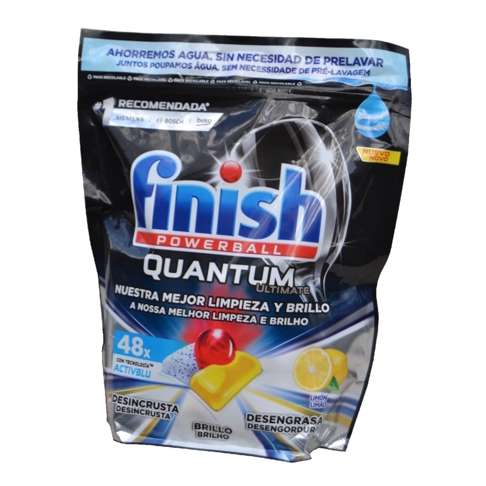 Finish - Vaatwas - Tablet - Quantum Ultimate - Lemon - 48Wb/600g