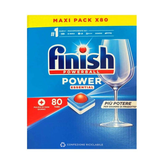 Finish Powerball - Vaatwas - Tablet - Power Essentials - 80Wb/1040g