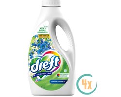Dreft Vloeibaar Wasmiddel Ochtendfris 4 x 24 Wasbeurten 1,2 liter