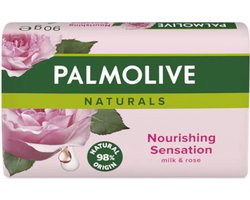 Palmolive naturals zeep 4x90gr Milk & Rose