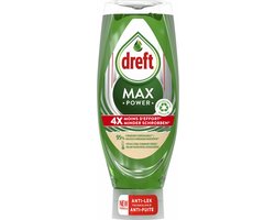 8x Dreft Max Power Afwasmiddel Original 640 ml