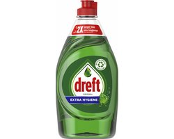 10x Dreft Extra Hygiëne Vloeibaar Afwasmiddel 430 ml