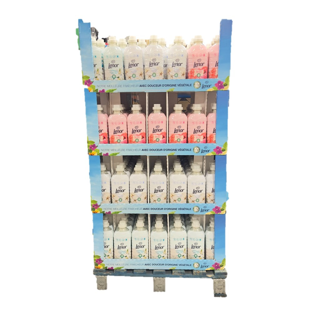 Lenor - Display - Wasverzachter - Selec Floral - 3 assortimenten - 224 Stuks