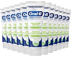 12x Oral-B Tandpasta Pro-Science Advanced Intense Reiniging 75 ml