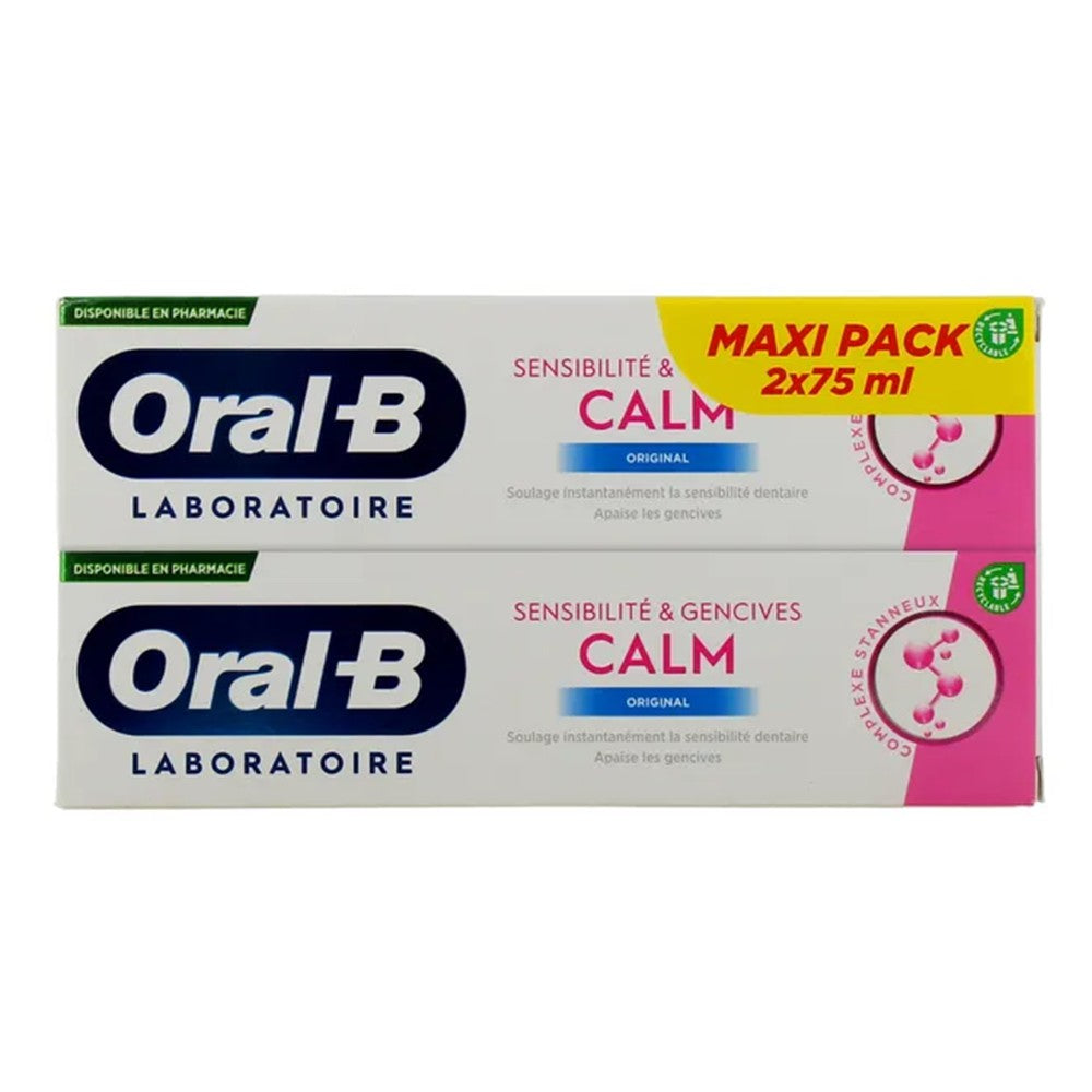 Oral B - Tandpasta - Sensitive & Gum - 2x75ml