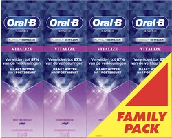Oral-B Tandpasta 3D White Vitalizing Fresh - 4 x 75 ml
