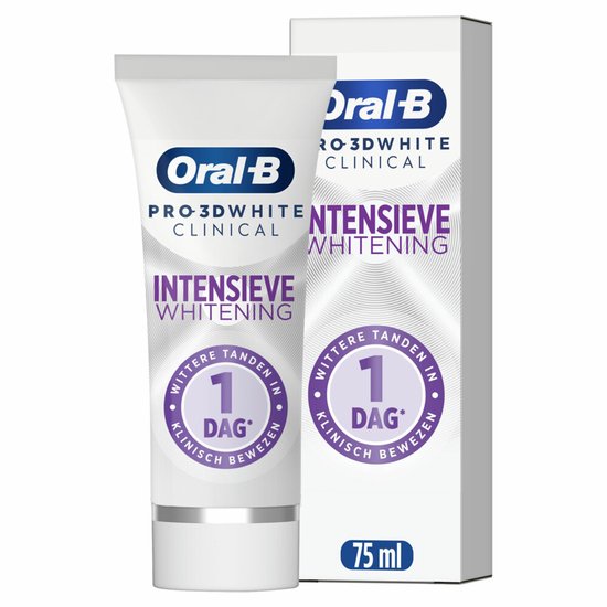 Oral-B Tandpasta Pro 3D White Clinical Radiant White - 75 ml