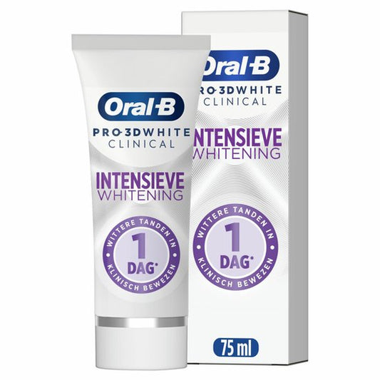 Oral-B Tandpasta Pro 3D White Clinical Radiant White - 75 ml
