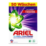 Ariel - Wasmiddel - Waspoeder - Color+ Pulver - Fast Dissolving - 50Wb/3000g