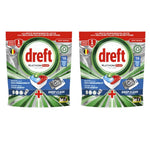 Dreft Platinum Plus - Vaatwas - Capsule - All-in 1 - Deep Clean - 2x16Wb/248g
