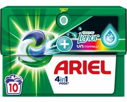 Ariel 4in1 Wasmiddel Pods Color Lenor Unstoppables 10 stuks