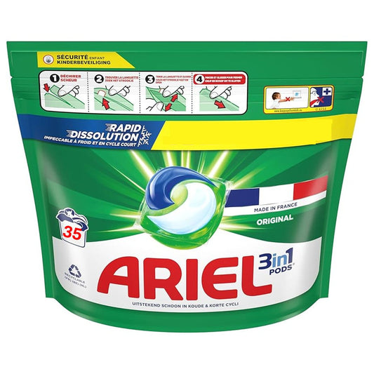 Ariel - Wasmiddel - Pods - 3in1 - Original - 35Wb/717.5g