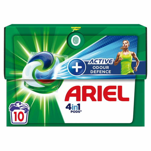 Ariel - Wasmiddel - Pods - Active + Odor Defence - 10Wb/236g