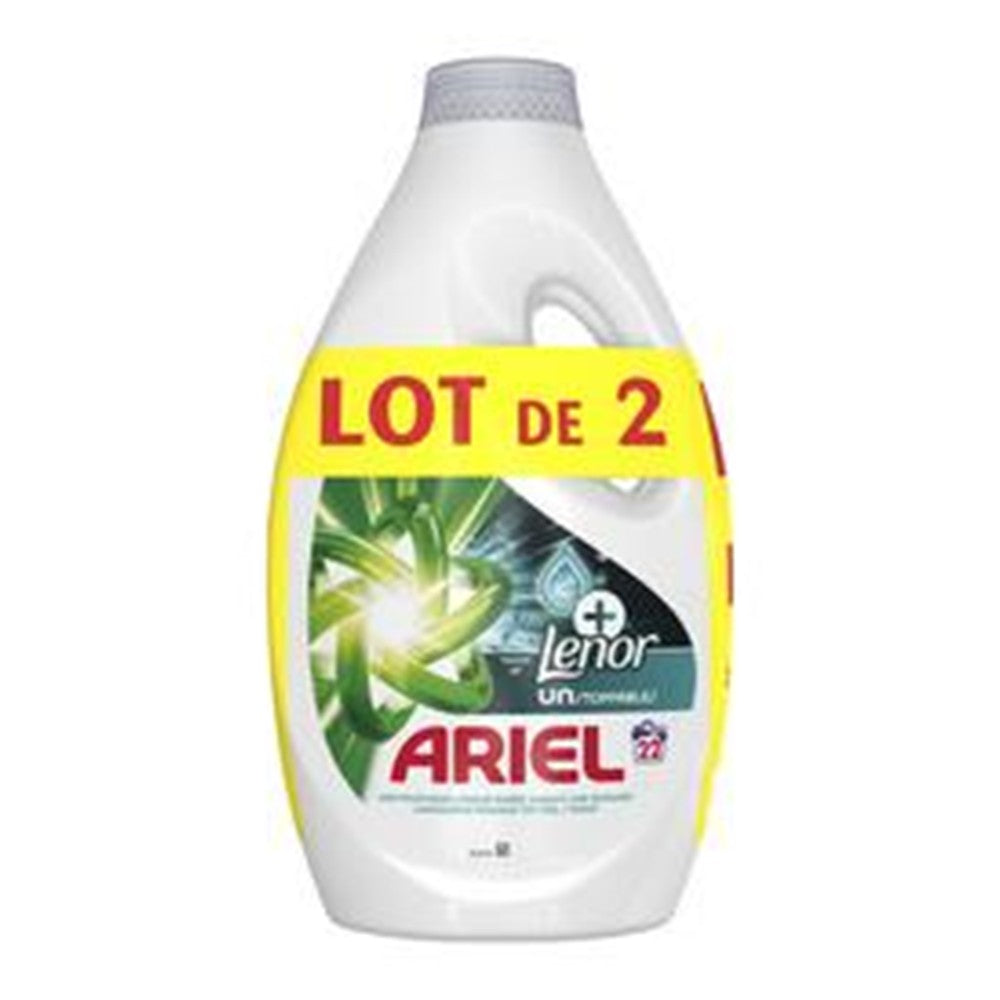 Ariel - Wasmiddel - Vloeibaar - Touch of Lenor - Unstoppables + - 22Wb/990ml