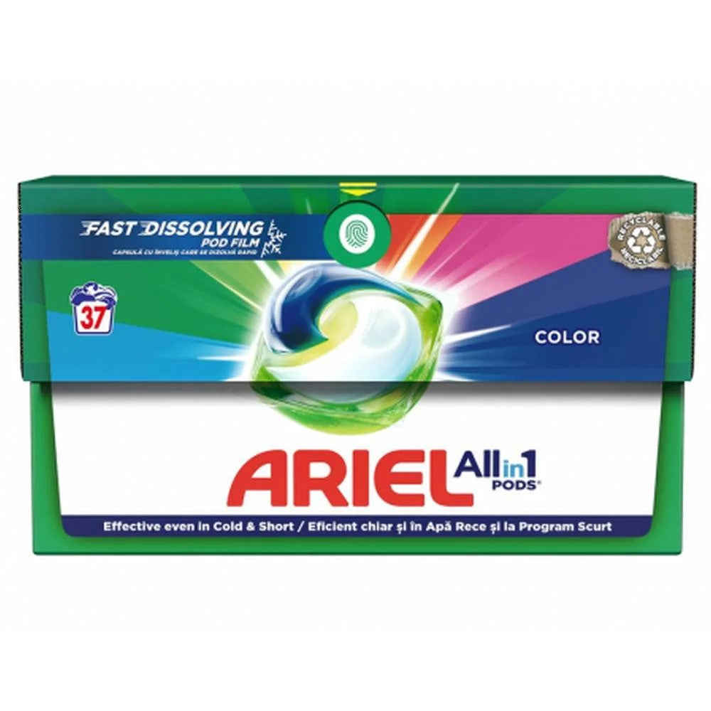 Ariel - Wasmiddel - Pods - All-in 1 - Color - 37Wb/728.9g