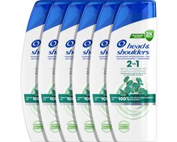 Head & Shoulders Jeukende Hoofdhuid 2-in-1- Anti-Roos Shampoo - Voordeelverpakking 6 x 300 ml
