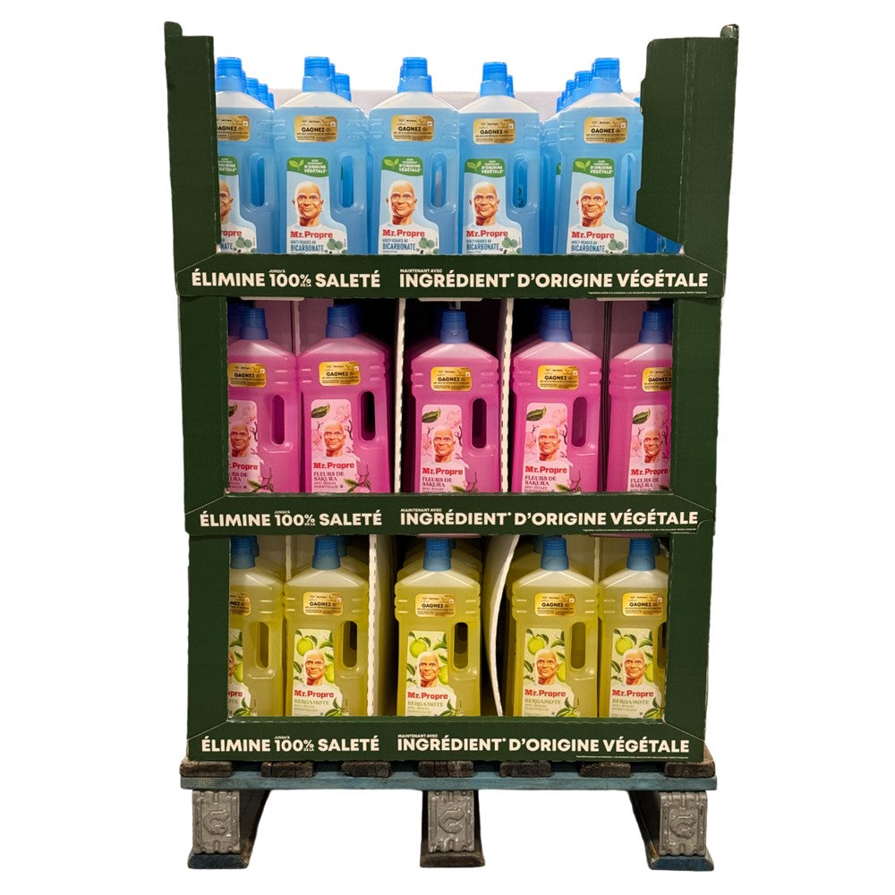 Mr.Propre - Display - Allesreiniger - 3 Assortimenten - 1.5L - 120 Stuks
