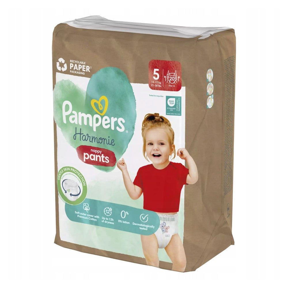 Pampers Nappy - Luiers - Size 5 - Harmonie - 12-17kg - 20 Stuks