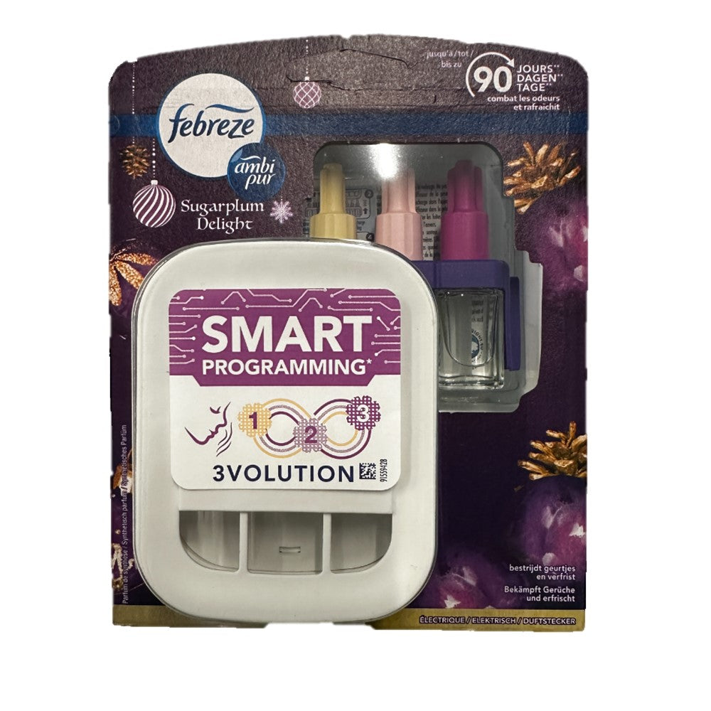 Ambi Pur - Elektrisch Luchtverfrisser - Starterset - 3 Volution - Plug - Sugarplum Delight - 20ml