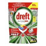 Dreft Platinum Plus - Afwasmiddel - Capsule - All-in 1 - Lemon - 48Wb/745g