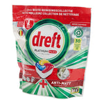 Dreft Platinum - Afwasmiddel - Capsule - All-in 1 - Lemon - 30Wb/465g