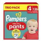 Pampers Baby-Dry - Luiers - Size 4 - 9-15kg - 126 Stuks