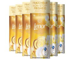 Lenor Geurbooster Voor Je Was - Orchidee en amber - Geurparels - Voordeelverpakking 6 x 165g