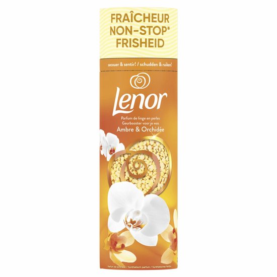 Lenor In-Wash Geurbooster Gouden Orchidee 19 wasbeurten - 235 gr