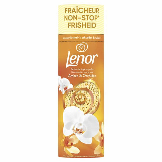 Lenor In-Wash Geurbooster Gouden Orchidee 19 wasbeurten - 235 gr