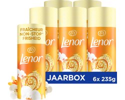 Lenor Geurbooster Voor Je Was - Orchidee en Amber - Wasparfum - Voordeelverpakking 6 x 235g